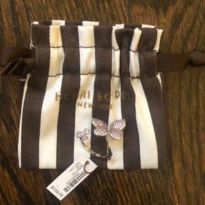 Butterfly ring LT PINK